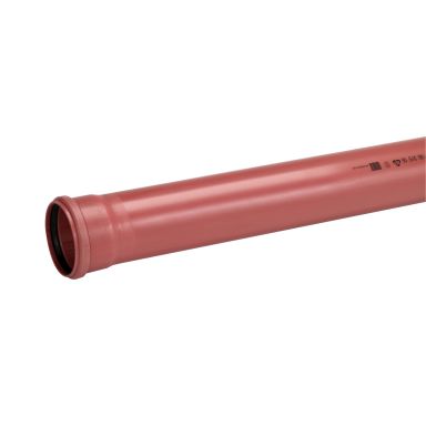 Uponor 3002012161 Markavloppsrör PVC, 110 mm