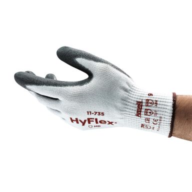 Ansell HyFlex 11-735 Handske Skärskydd, PU, Intercept/Nylon