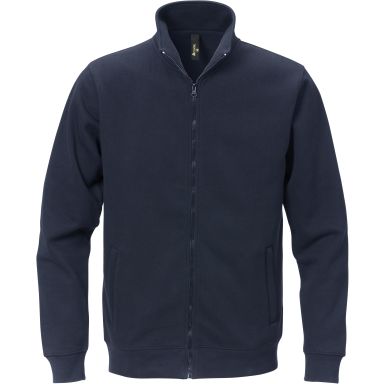 Fristads 1733 SWB Sweatshirtjacka marinblå