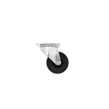 Tente 3370PRR160P63 Leddhjul gummi, plate 137 x 105 mm