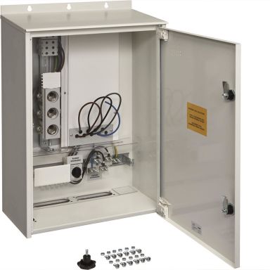 Hager FQS125 Stolpskåp IP23