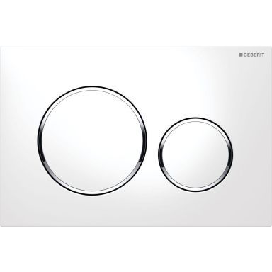Geberit Sigma 20 Spolplatta dubbelspolning