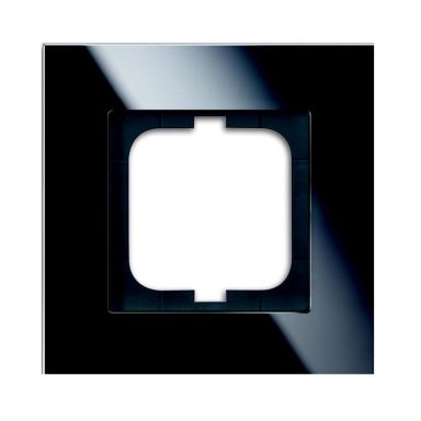 ABB 1721-825 Kombinasjonsramme svart glass