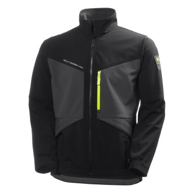 Helly Hansen Workwear Aker Softshelljakke svart