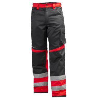Helly Hansen Workwear Alna Työhousut huomioväri, punainen/musta