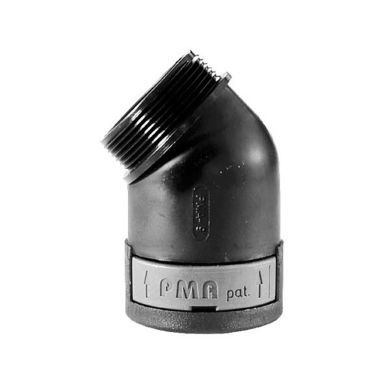 Rutab 1410662 Ruuvattava liitin kulma 45°, PG-kierre, IP66