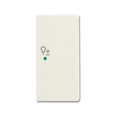 ABB Future Linear 6220-0-0594 Yksiosainen vipupainike himmennin, chalet-white