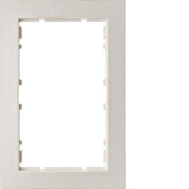 Hager 6510111909 Yhdistelmäkehys 2-suuntainen, S1, valkoinen (Polar White)