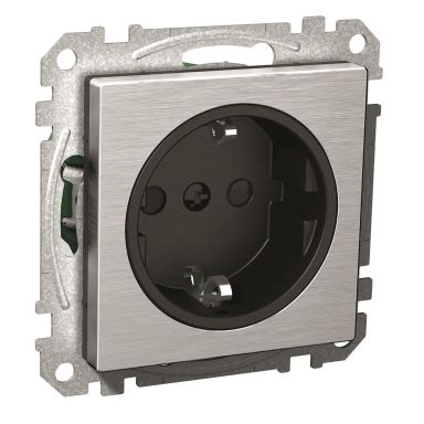 Schneider Electric Exxact Vägguttag 1-vägs