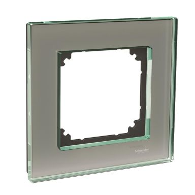 Schneider Electric Exxact Solid Kombinationsram glas, titan