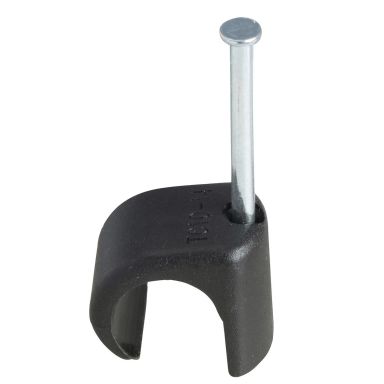 Schneider Electric TC 2032043 Spikclips för rund kabel, 7-10 mm, 100-pack