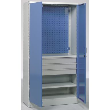 Treston C34407004 Industriskap komb. 3, hyller og skuffer
