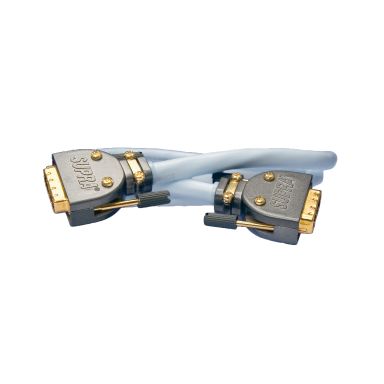 SUPRA 1001101185 Patchkabel 2 x DVI, hane/hane