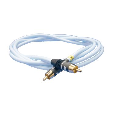 SUPRA 1001900610 Subwooferkablage 2 x Cinch, hane/hane