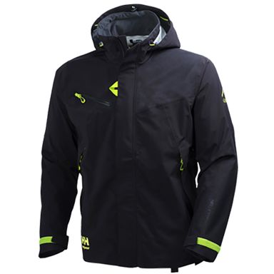 Helly Hansen Workwear Magni Jakke svart, justerbar krage