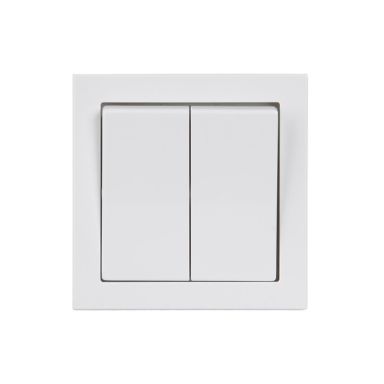ABB 1065UW-84 Kytkin IP44, valkoinen