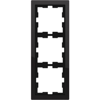 Schneider Electric MTN4030-6503 Kombinasjonsramme 3-roms, glass