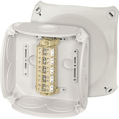 Hensel DK 0604 A Kytkentärasia liittimellä, CU/AL