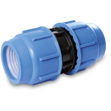 Georg Fischer 3004080102 PEM-koppling PP, rak, plast-plast