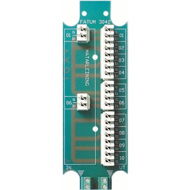 Alarmtech 3042.01 Byglingsplint 2 x 1-5 par