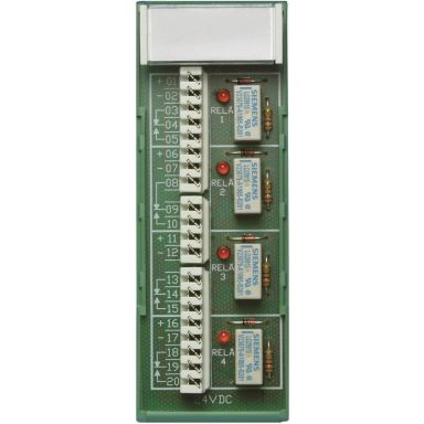 Alarmtech 8169.01 Reläplint 24 V, 40 x 39 x 112 mm