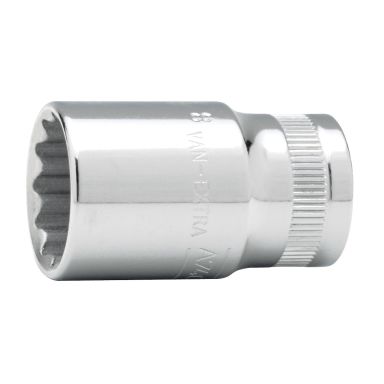 Bahco A7400DZ-9/16 12-kulmainen hylsy 3/8", tuumakoot