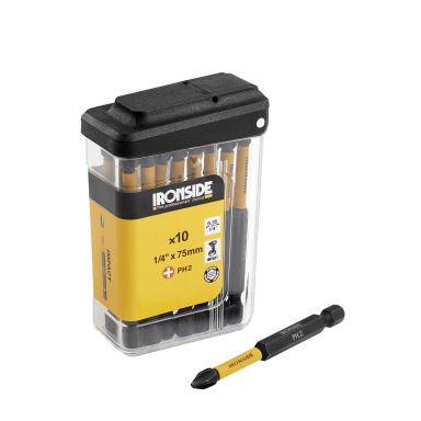 Ironside 201367 Kraftbits 10-pakning, 75 mm torx