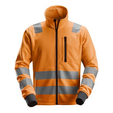 Snickers 8036 AllroundWork Fleecejakke varsel, oransje