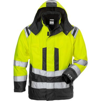 Fristads 4037 GTT Vinterjacka varselgul/svart