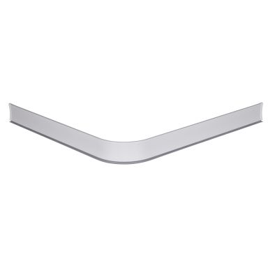 Leijma 8104 Duschsarg vinkel, vit, 93x170 cm