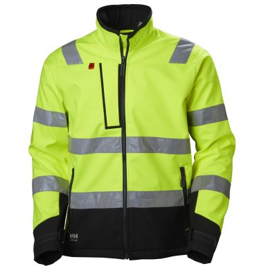 Helly Hansen Workwear Alna Softshelljakke varsel, gul/svart