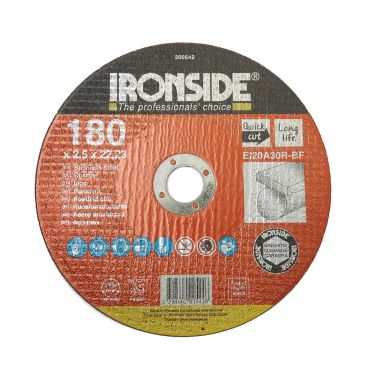 Ironside 200542 Kappskive 180 mm, F41, EI20, Inox