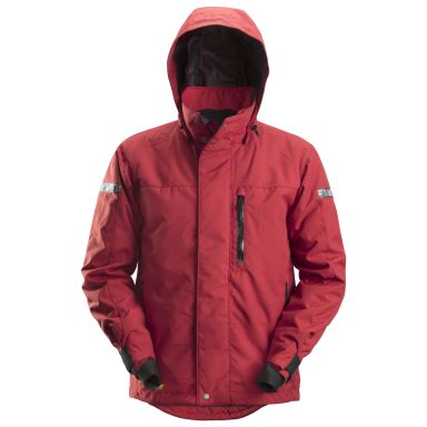 Snickers 1102 AllroundWork Talvitakki Punainen