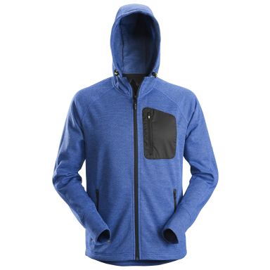 Snickers 8041 FlexiWork Luvtröja fleece, blå