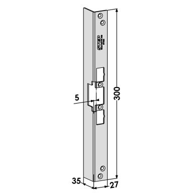 STEP ST4025 Stolpe för STEP 90 Release