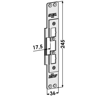 STEP ST4033 Stolpe för Sapa profilsystem