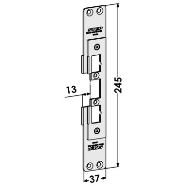 STEP ST4034 Stolpe för Sapa profilsystem