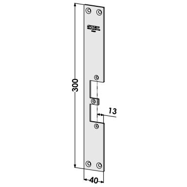 STEP ST9521 Stolpe för STEP 18 och 28E Secure