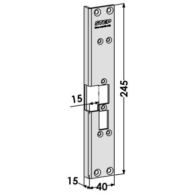 STEP ST6504H Stolpe till STEP 60 Silent