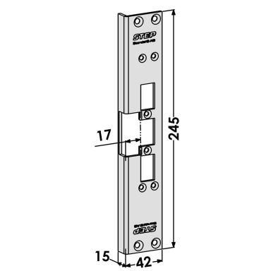 STEP ST6557 Stolpe till STEP 60 Silent