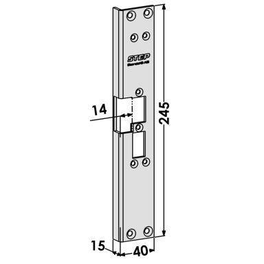 STEP ST6527 Stolpe utbyte från Connect till Modul-serien