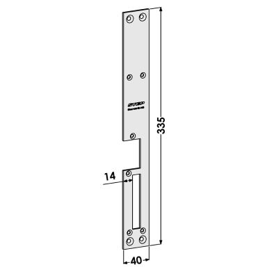 STEP ST188-A Stolpe för STEP 15 Secure och Fas 981