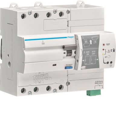 Hager CDA440RA Jordfeilbryter 4-polet, 400 V