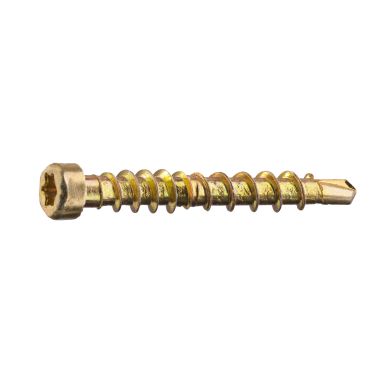 Grabber LTX28CH200 Listskruv med bits, gulkrom