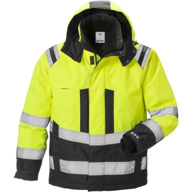 Fristads 4035 GTT Vinterjacka varselgul/svart