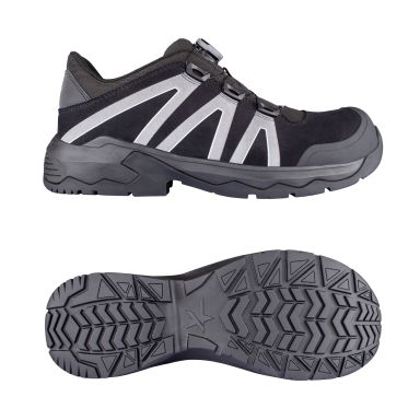 Solid Gear Onyx Low Skyddssko S3, BOA, svart