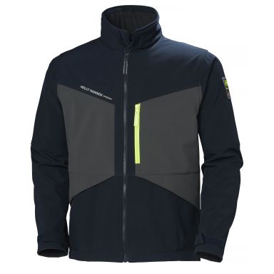 Helly Hansen Workwear Aker Softshelljakke marineblå/grå