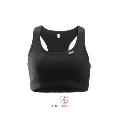 Snickers 9465 ProtecWork Sport-BH svart, flamskydd