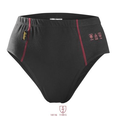 Snickers 9466 ProtecWork Trosa svart, flamskydd