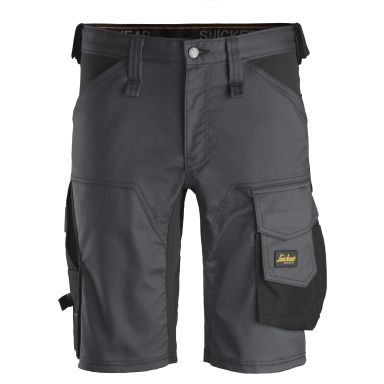 Snickers 6143 AllroundWork Arbeidsshorts grå/svart